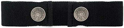 Dapper Snapper Made in USA Original Toddler Adjustable Belt-Black