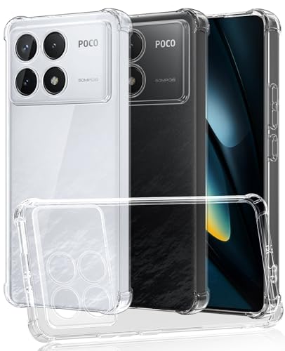 SineOrdo Case for Xiaomi POCO F6 Pro 5G Phone Case Clear