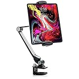 ✅ FLEXIBEL: Dank einstellbaren Gelenken kann Ihr Gerät in jede Richtung gedreht & problemlos aufgeladen werden. Schwenkbarer, rutschfester & volljustierbarer Tablet-Halter