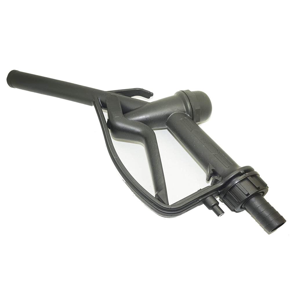 Bulle de pompe diesel, 3/4"（DN20) manuel de buse du tuyau de pistolet à canon à carburant polyvalent, pour pompe de transfert de distribution d'huile diesel, buse de carburant en plastique