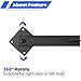 4 Pack Barn Door Flip Latch Sliding Door Latch Gate Latch for Fence, Shed Door, Farm Gate, Solid Metal Heavy Duty Iron Hardware, add More Security and Privacy(6 inches)