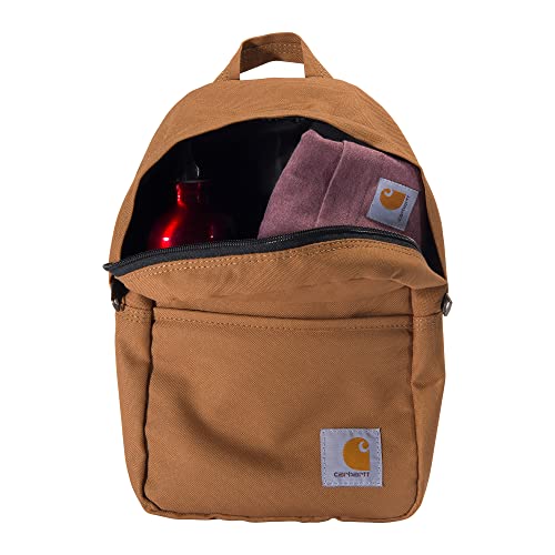 Carhartt Classic Mini Backpack, Durable, Water-Resistant Backpack with Adjustable Shoulder Straps, Carhartt Brown - Image 4