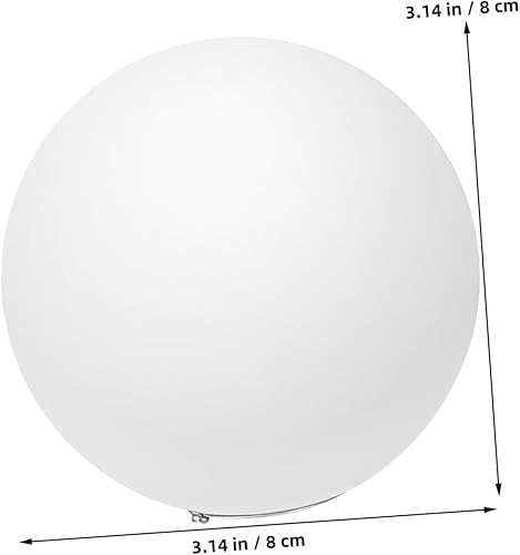 Miniatura 2 de Housoutil 4 unids Esfera Esfera Esfera Lámpara Sombra Globo Luz Cubierta de Lámpara de Pared Pantalla de Reemplazo