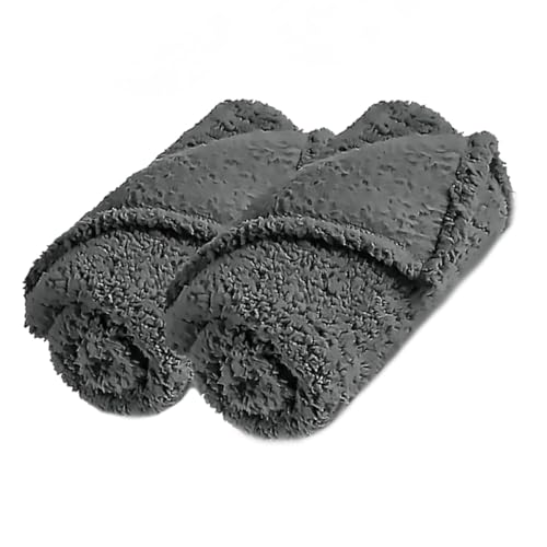 GANAZONO 2 Coperta per Animali Domestici in Materiale Traspirante e Confortevole Materassino per Dormire Cane e e Termico Lavabile per e All'aperto S