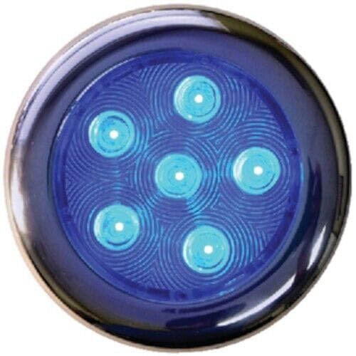 LED51832DP Puck Light for Boats, 6 Blue LED51832DP