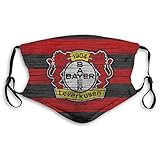 leverkusen schalke 2019 tickets  Olive Croft Gesichtsschutz Mundschutz Leverkusen Mund Schal Wiederverwendbarer Bandana mit 2 Filtern