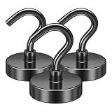 FINDMAG Magnethaken Extra Stark 18 kg, 3 Stück, Magnetische Haken