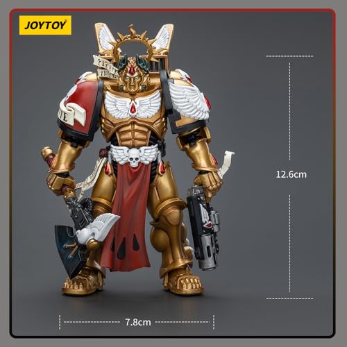 JOYTOY Warhammer 40k Blood Angels Commander Dante 1/18 Action Figure Collect and Display Model by JOYTOY - Used condition - Image 9