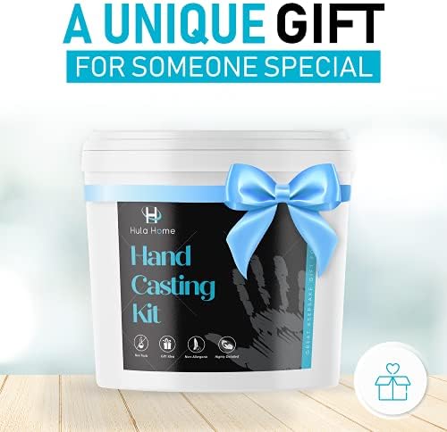 XL Hand Casting Kit for Families, Up to 6 Hands (Adults and Children) | Hand Hold Mold Plaster Casting DIY Keepsake Hands Sculpture Kit 6 41Zfh7wWVYL. AC