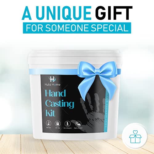 Hula Home XL Hand Casting Kit for Families, Up to 6 Hands (Adults and