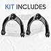 Front Driver & Passenger Side Complete Upper Control Arms w/Ball Joints Suspension Kits for 2011-2015 Dodge Durango/Jeep Grand Cherokee K621608 K621607 (2PCs)