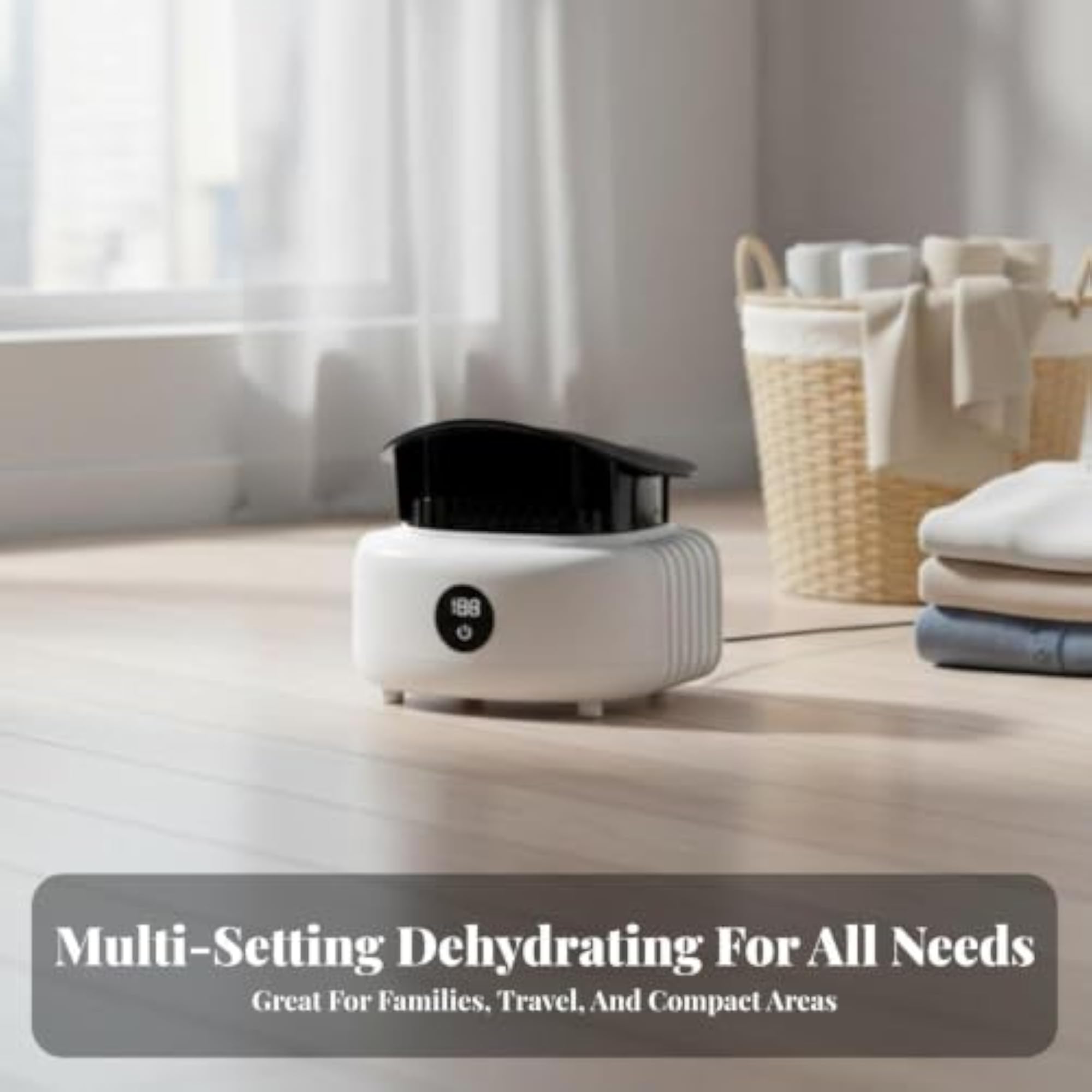 Portable Electric Clothes Dryer, Space-Saving Design