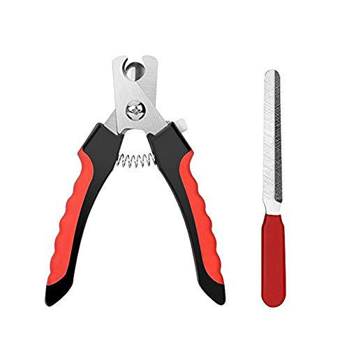 Sage Square 2 in 1 Size Adjustable Claw Care Nail Cutter Cum Clipper with File Cum Trimmer for Pets (with Child Safety Lock) for Dog/Cat/Puppy/Kitten (B079T1W79K) Amazon Price History, Amazon Price Tracker