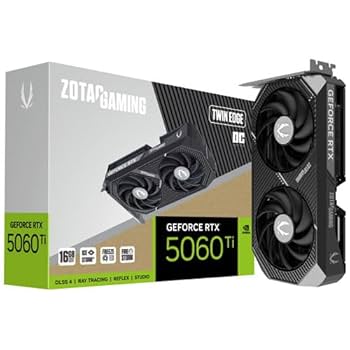 ゲーミングデスクトップ RTX 5060ti Amazon | ZOTAC ゲーミング GeForce RTX 5060 Ti 16GB ツイン