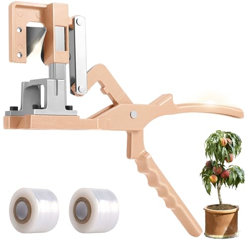 Herramienta de Tijera de Injerto de Jardín Profesional, Herramienta de Corte de Injerto de Jardín de Aleación de Aluminio, Película de 3 Cm*2
