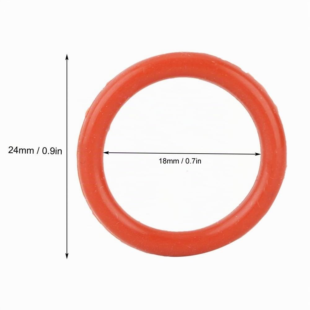 Broco 20pcs Tube Damper Anneaux en silicone for 12AX7 Fit 12AU7 12AT7 12BH7 EL84