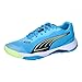 Produktbild PUMA Unisex Solarstrike III Indoor Court Shoe, Luminous Blue-Club Navy-Fizzy Apple, 47 EU