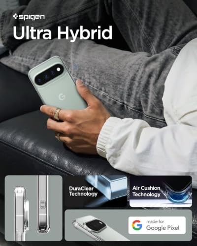 Image of Spigen Ultra Hybrid for Google Pixel 11 Pro Case, Crystal Clear