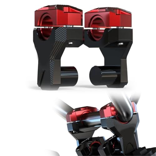 Adaptateur rehausseur guidon moto 22 28 mm pour éliminer la douleur aux poignets en moto
