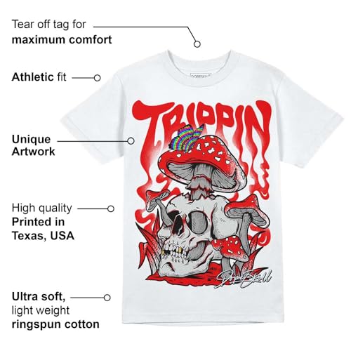Image of DopeSkill Halloween Graphic Tee Streetwear Hip Hop Hypebeast Unisex T-Shirt Sneaker Colour Matching Shirts Spooky Graphic