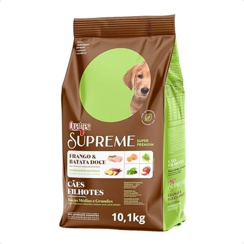 Pare de cometer erros! Como a alimentação correta do seu pet pode transformar a saúde e o humor dele. 9 Quatree Supreme Ração para Cães Filhotes Raças Médias e Grandes 1...