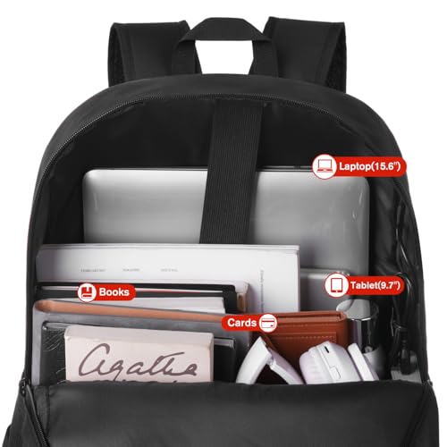Mochila casual para mujer y hombre YAMTION de 15.6" miniatura 3