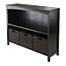 Winsome Terrace 4-Piece Storage Shelf/Bookcase