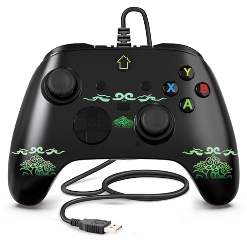 Controlador Xbox 1 con cable, control remoto USB Steam PC con luz de color LED, botones de programación, conector de audio, botón turbo, gamepad compatible con Xbox-one que necesitas actualizarlo tú
