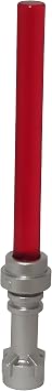 LEGO Accessories: Star Wars Replacement Red Lightsaber (Trans-red) - for Minifigs