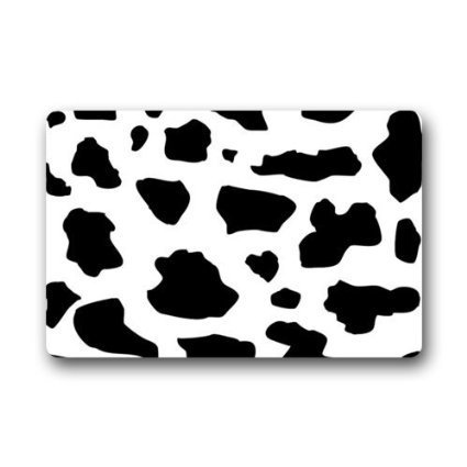 Custom Milk Cow Decorative Doormat Indoor/Outdoor Doormat 23.6