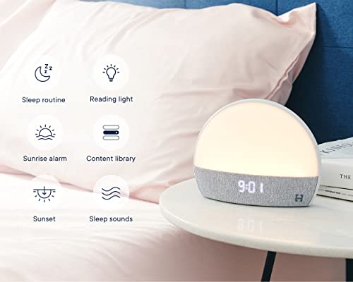 Hatch Restore - Sound Machine, Smart Light, Personal Sleep Routine, Bedside Reading Light, Wind Down Content And Sunrise Alarm Clock For Gentle Wake Up #TOP1