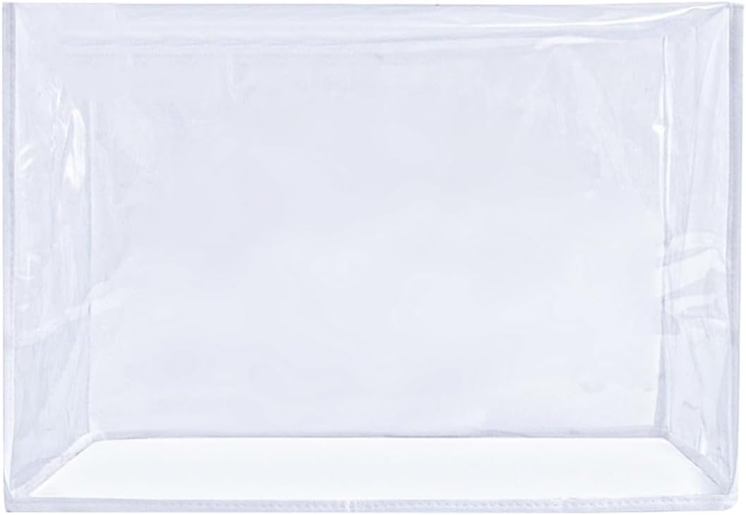 FRCOLOR Sewing Machine Pvc Protector with Built-in Storage Pockets Dust Cover Portable for Home Sewing Machine Protection and Travel Use
