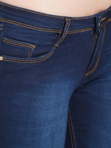 Image of KRAUS JEANS Women's Slim Fit Mid-Rise Capri Length Jeans (WC-101)