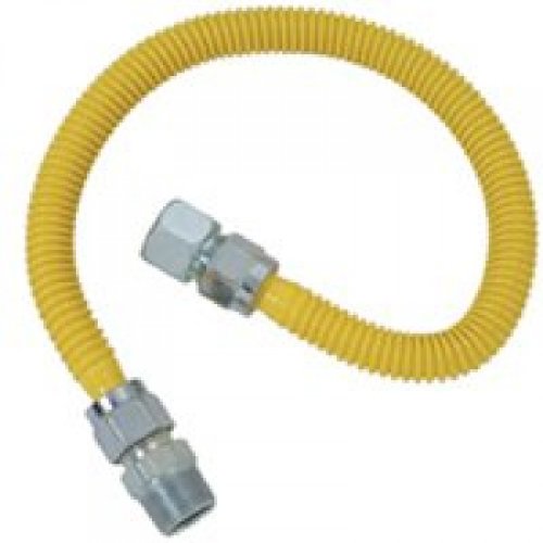 BrassCraft 3/4" MIP/FIP x 48" ProCoat Straight Gas Connector CSSC21-48
