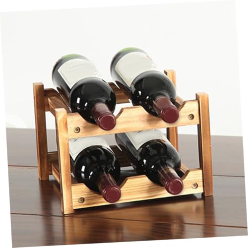 Présentoir de bureau pour bouteilles de vin idéal lors de vos dîners