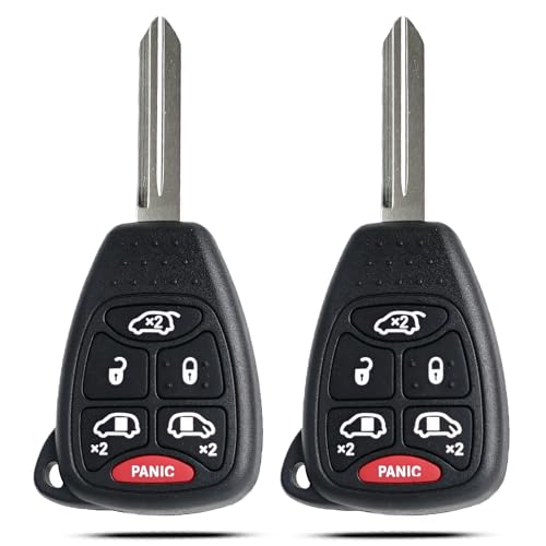 SUPALAND Key Fob Keyless Entry Fits for Chrysler Town &