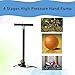 PreAsion 5800Psi High Pressure Hand Pump 30Mpa Four Stage High Pressure PCP Hand Operated Air Pump 8mm Quick Connector Air Pump for Different Bike Tire Inflation