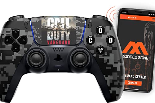 Smart Rapid Fire Custom Modded Controller Compatible with PS5 Exclusive Unique Designâ€¦ (Avant-Garde)