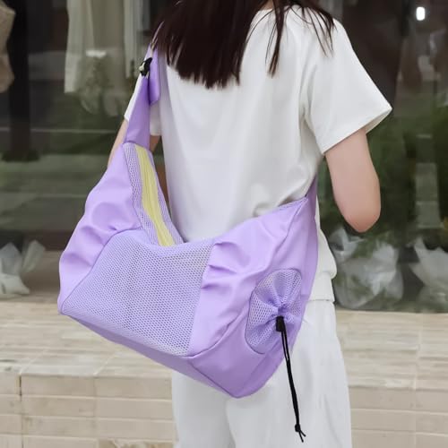 Bolso transportador para gatos grande con ventanas de malla transpirable para coche 4