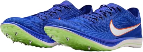 Nike Zoomx Dragonfly Track Cleats Unisex Racer Blue/Safety Orange-Lime Blast-White CV0400-400 Size 10.5 Mens/12 Womens US3
