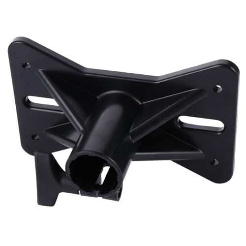 HOMSFOU Soporte De Altavoz con Bandeja Plástica Resistente Y Trípode para Montaje Seguro De Equipos De Audio 7X4.5X3.3 Pulgadas para Uso En Hogar Y Oficina