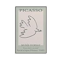 Amazon.co.jp: ピカソ 平和の鳩 ポスター 印刷 ポスター クール