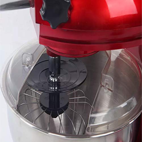 Küchenmaschine, 6-Gang Küche Rührbesen,Mit 8L Mixing Edelstahl Schüssel,1200W Inklusive Knethaken,Schneebesen,Beater… – Bild 3