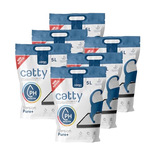 AQPET Catty Pure+ lettiera al silicio per gatti 6x5L (30