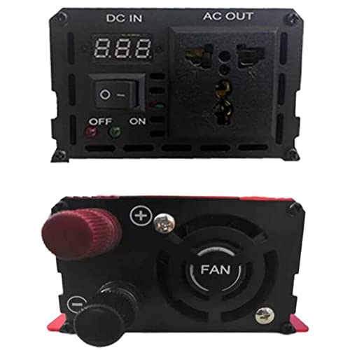 Inversor De Onda Senoidal Pura 1600w/2200w, Conversor De Energia, Inversor De Carro Com Exibição Sin