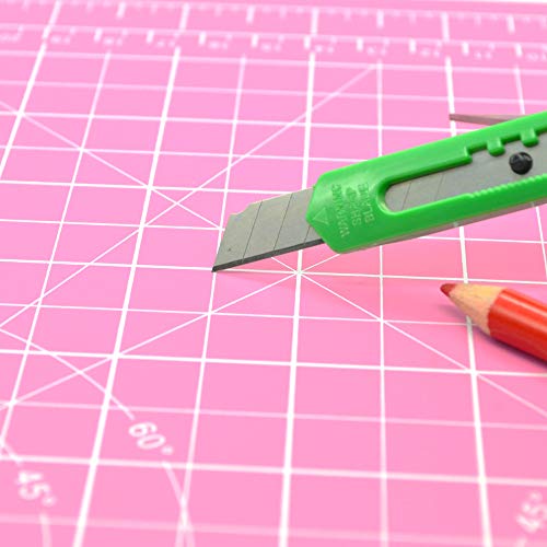 Image of A4 Double-Sided Cutting Mat, Pink