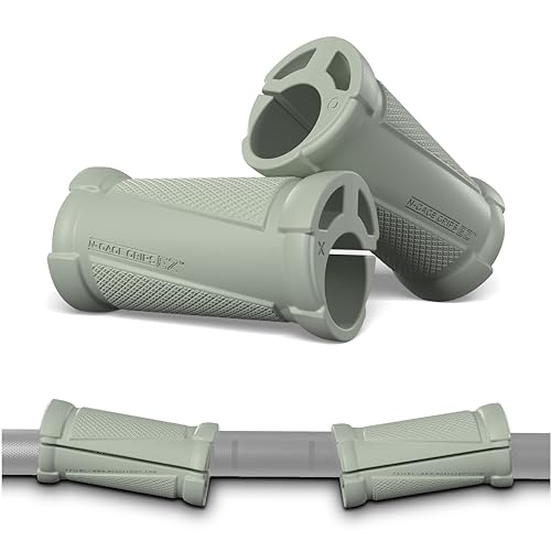 N-Gage Grips EZ Patented Angled Barbell Grips for Strength Training