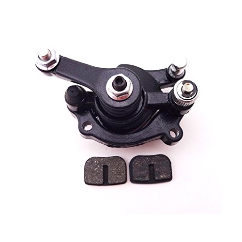 Tc-Motor Minimoto Rear Disc Disk Brake Caliper + Spare Brake Pads For 2 Stroke 43Cc 47Cc 49Cc Chinese Mini Moto Scooter Dirt Pocket Bike Kids Quad Atv 4 Wheeler #TOP26