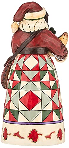Enesco Jim Shore Heartwood Creek Canadian Santa Figurine, 7.25 Inch, Multicolor #TOP1