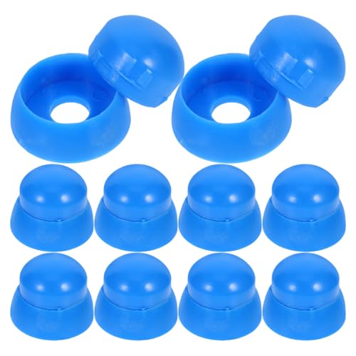 Mipcase Playground Nut Caps 10Pcs Plastic Bolt Covers Safety Protective Caps for Outdoor Slide and Playground Equipment Easy Installation 1.29 Inch